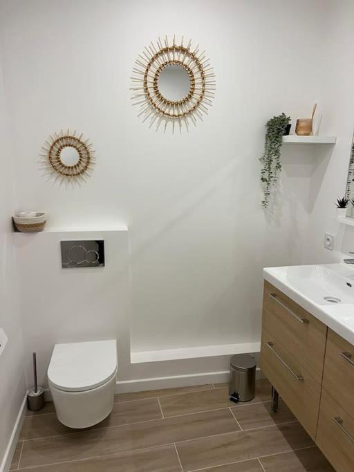 Sublime T2/ Cosy/ Clim/ Parking/Plage Menton Dış mekan fotoğraf