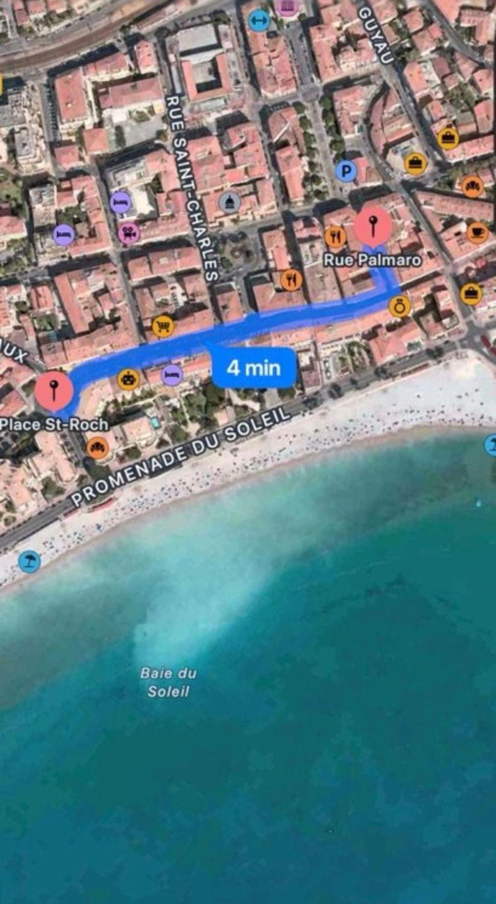 Sublime T2/ Cosy/ Clim/ Parking/Plage Menton Dış mekan fotoğraf